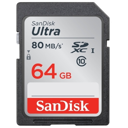 SanDisk Ultra SDXC Class 10 UHS-I 100MB/s 64GB