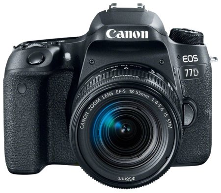   Canon EOS 77D Kit 18-55mm IS STM