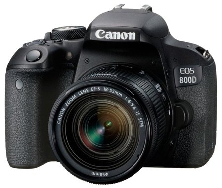   Canon EOS 800D Kit 18-55mm IS STM